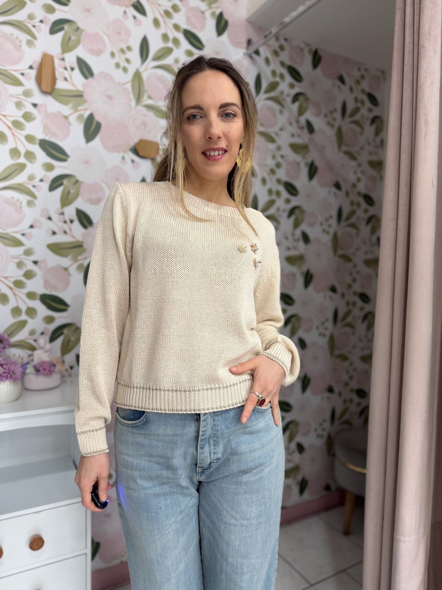 MAGLIA CON SPILLE ECO - Fanatica Boutique