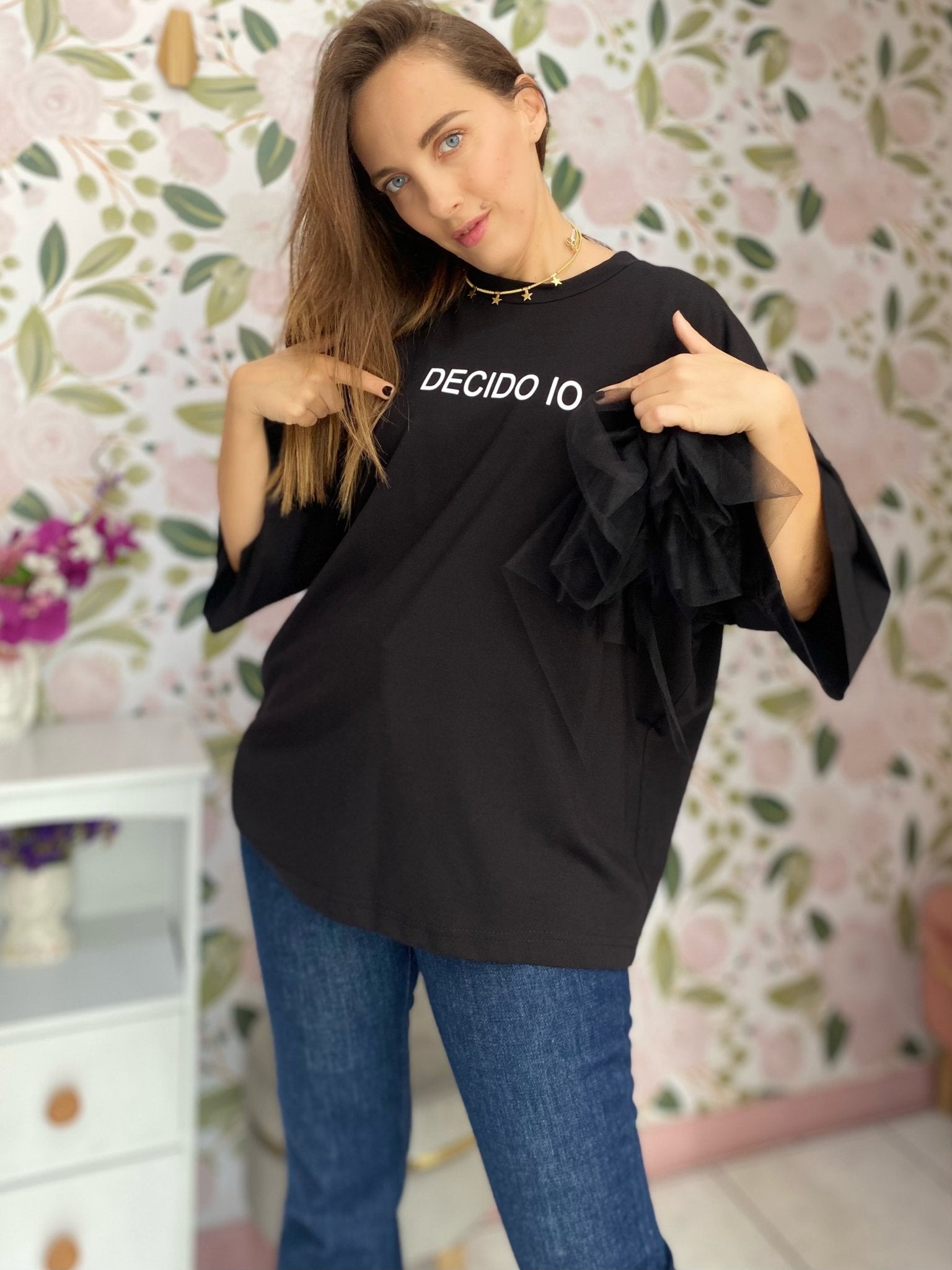 MAGLIA "DECIDO IO" LE SARTE DEL SOLE - Fanatica Boutique