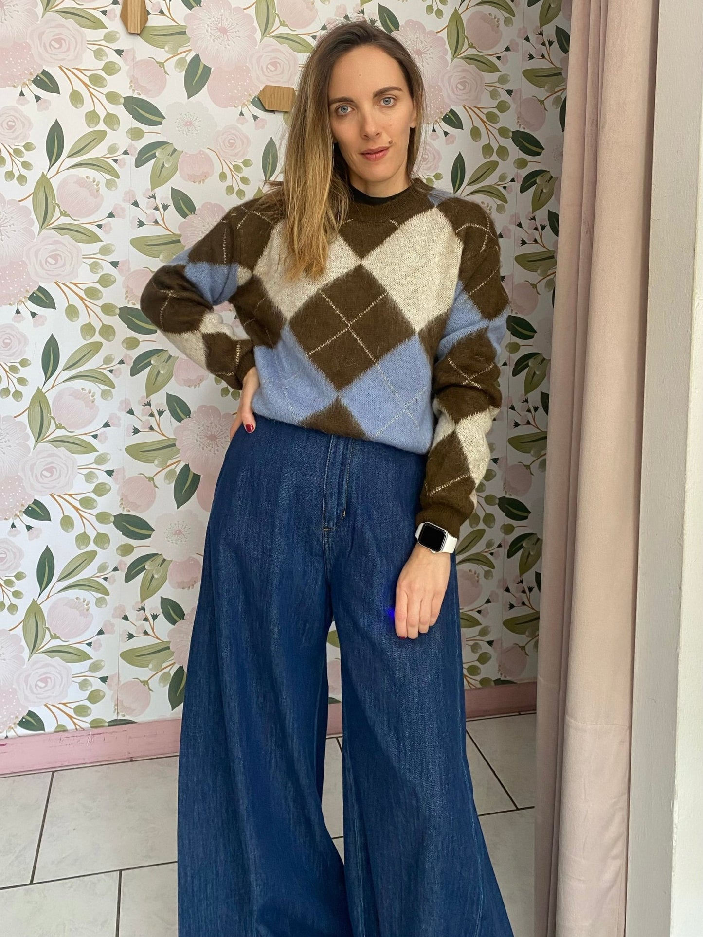 MAGLIA INTARSIO ECO ITALY - Fanatica Boutique