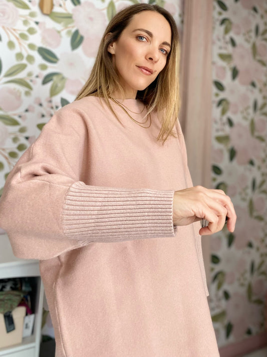 MAGLIA OVER FREE SIZE ALESSIA MASSIMO - Fanatica Boutique