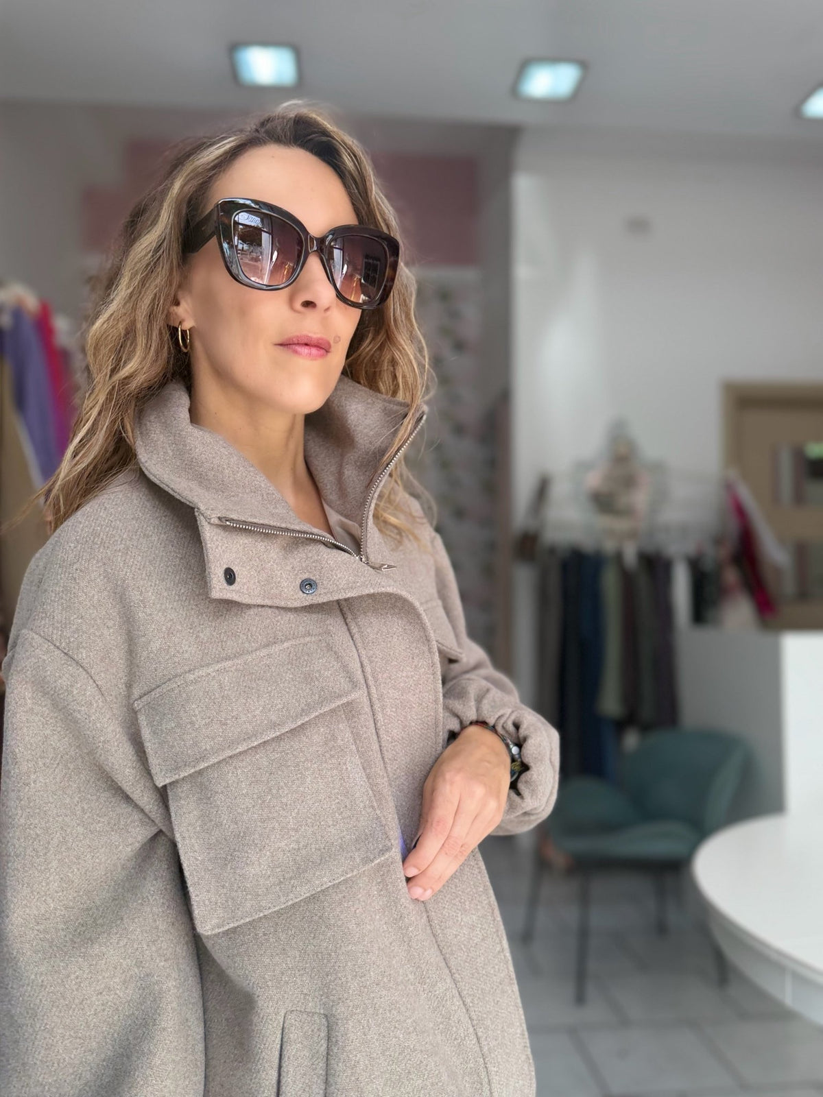 OCCHIALE SIMONA TARTARUGATO MARRONE NALI - Fanatica Boutique