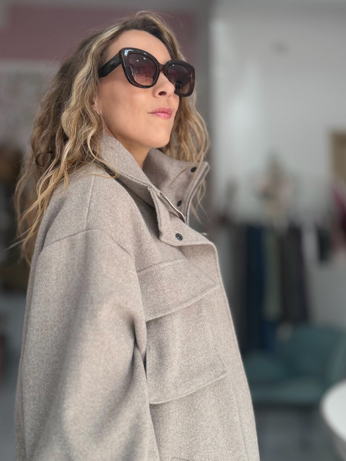 OCCHIALE SIMONA TARTARUGATO MARRONE NALI - Fanatica Boutique