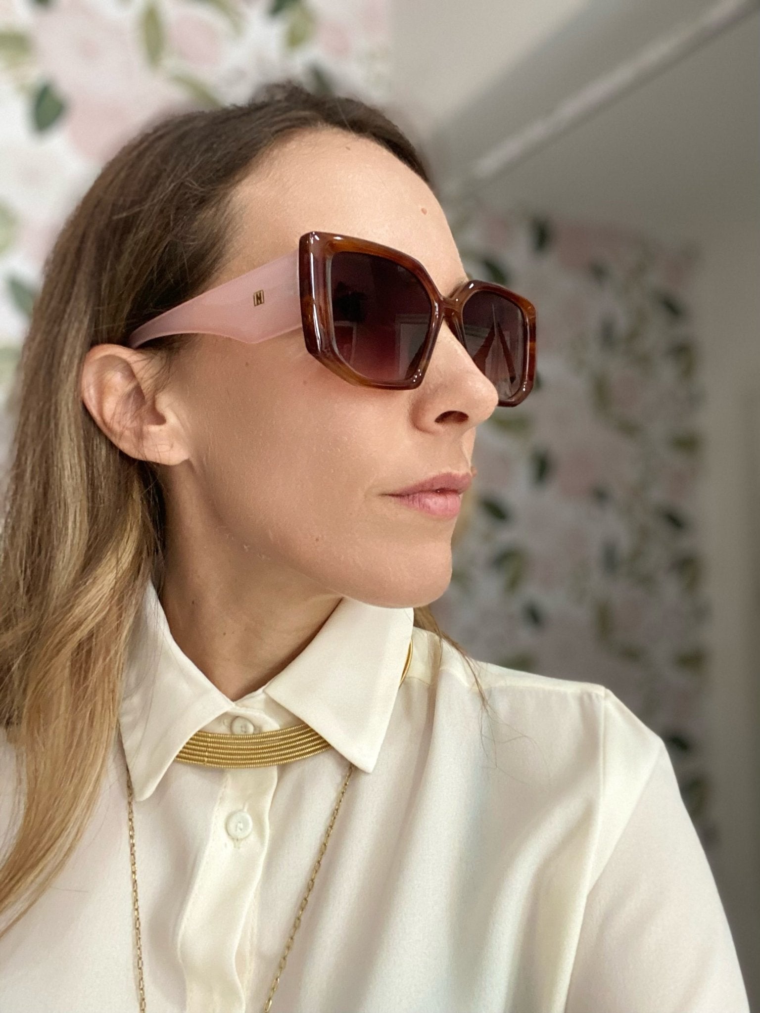 OCCHIALI GIOVE JELLY ROSA/MARRONE NALI - Fanatica Boutique