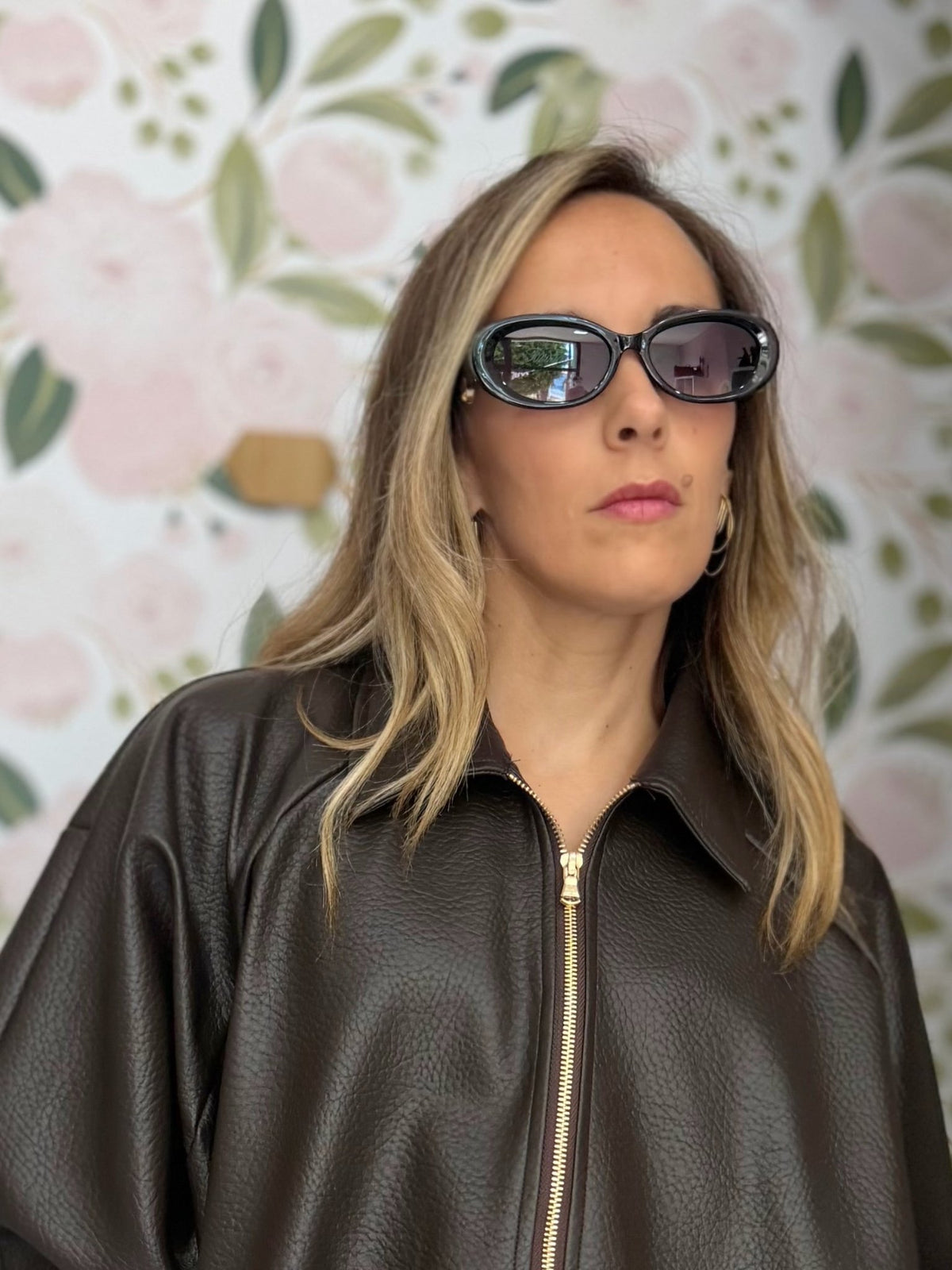OCCHIALI LUCY OVAL NERO NALI - Fanatica Boutique
