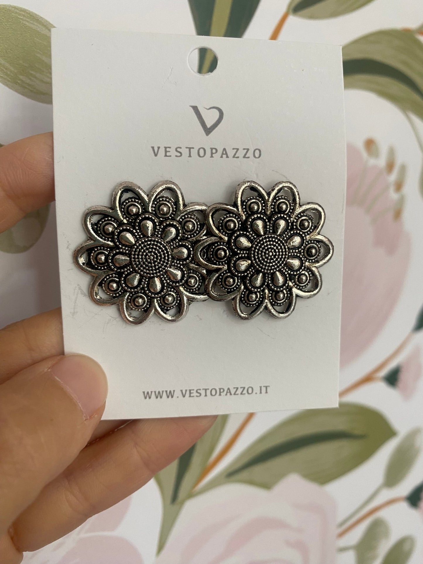 ORECCHINI FIORE VESTOPAZZO - Fanatica Boutique