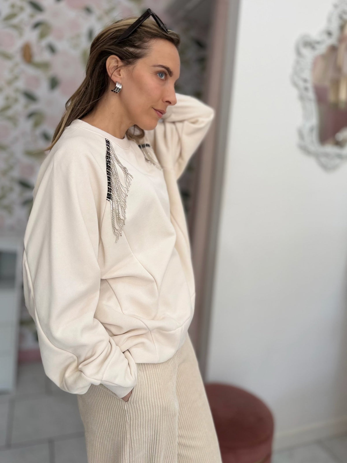 ORECCHINI LEXI ZIG ZAG ARGENTO NALI - Fanatica Boutique