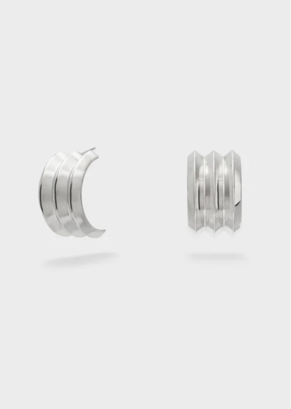 ORECCHINI LEXI ZIG ZAG ARGENTO NALI - Fanatica Boutique