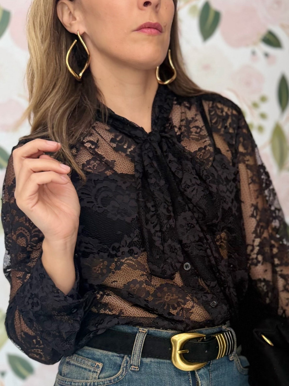 ORECCHINI SINUOSI ACC.INOS. ORO NALI - Fanatica Boutique