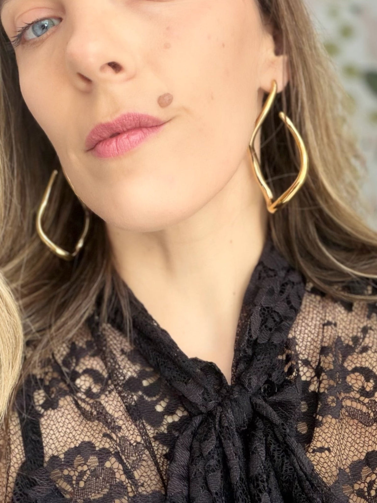 ORECCHINI SINUOSI ACC.INOS. ORO NALI - Fanatica Boutique