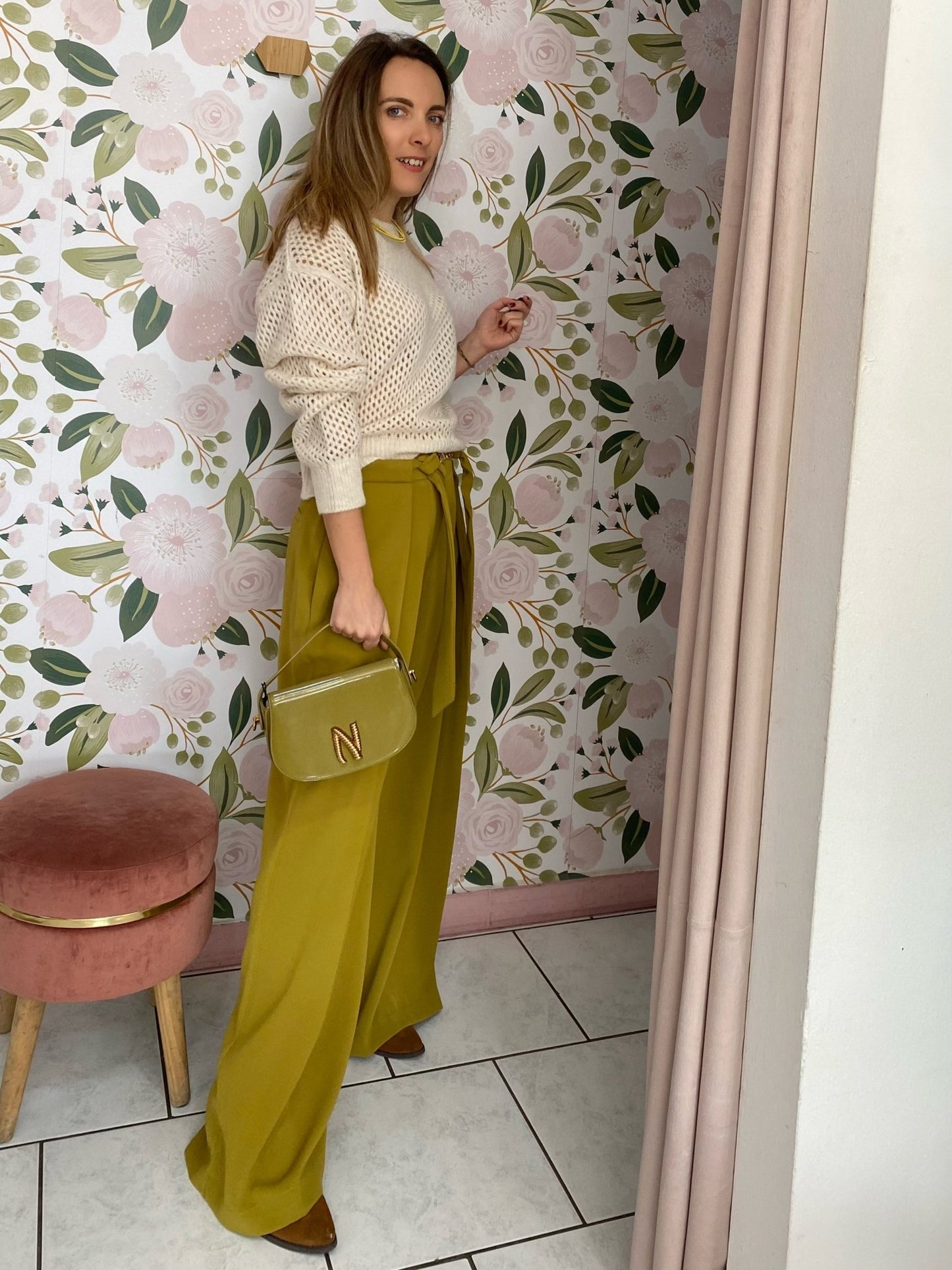 PANTALONE MOSTARDA LE SARTE DEL SOLE - Fanatica Boutique