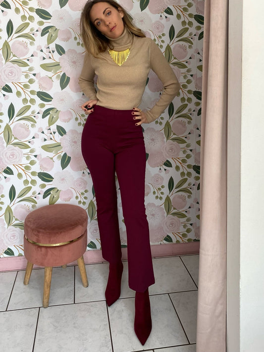 PANTALONE TROMBETTA LE SARTE DEL SOLE - Fanatica Boutique