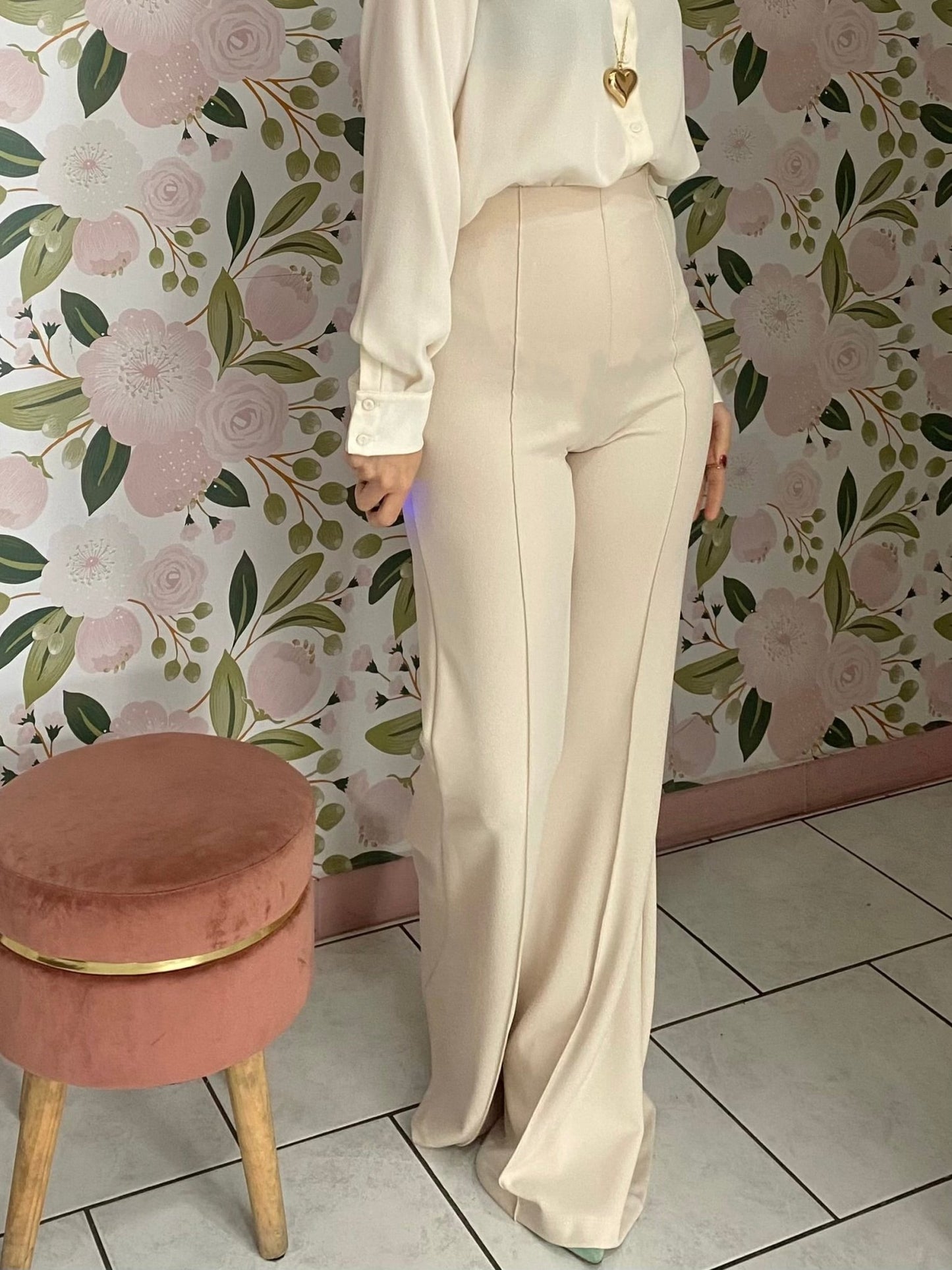 PANTALONE ZAMPA LE SARTE DEL SOLE - Fanatica Boutique