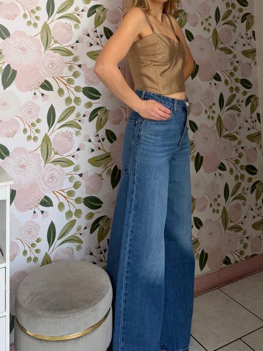 PANTAPALAZZO JEANS ECO - Fanatica Boutique