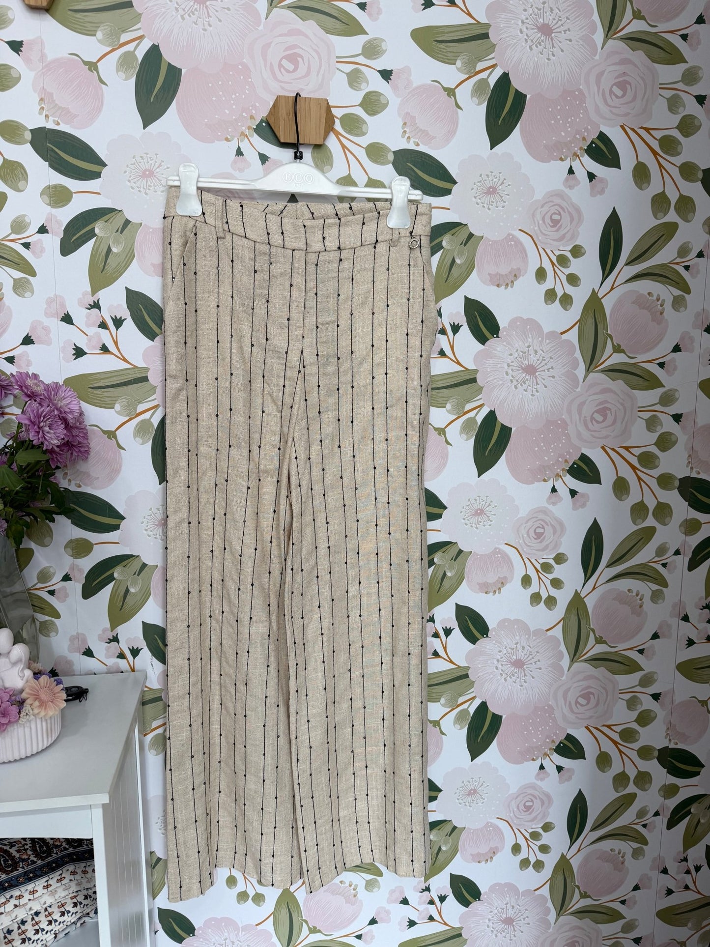 PANTARIGA CON INSERITI PAILLETTES ECO - Fanatica Boutique