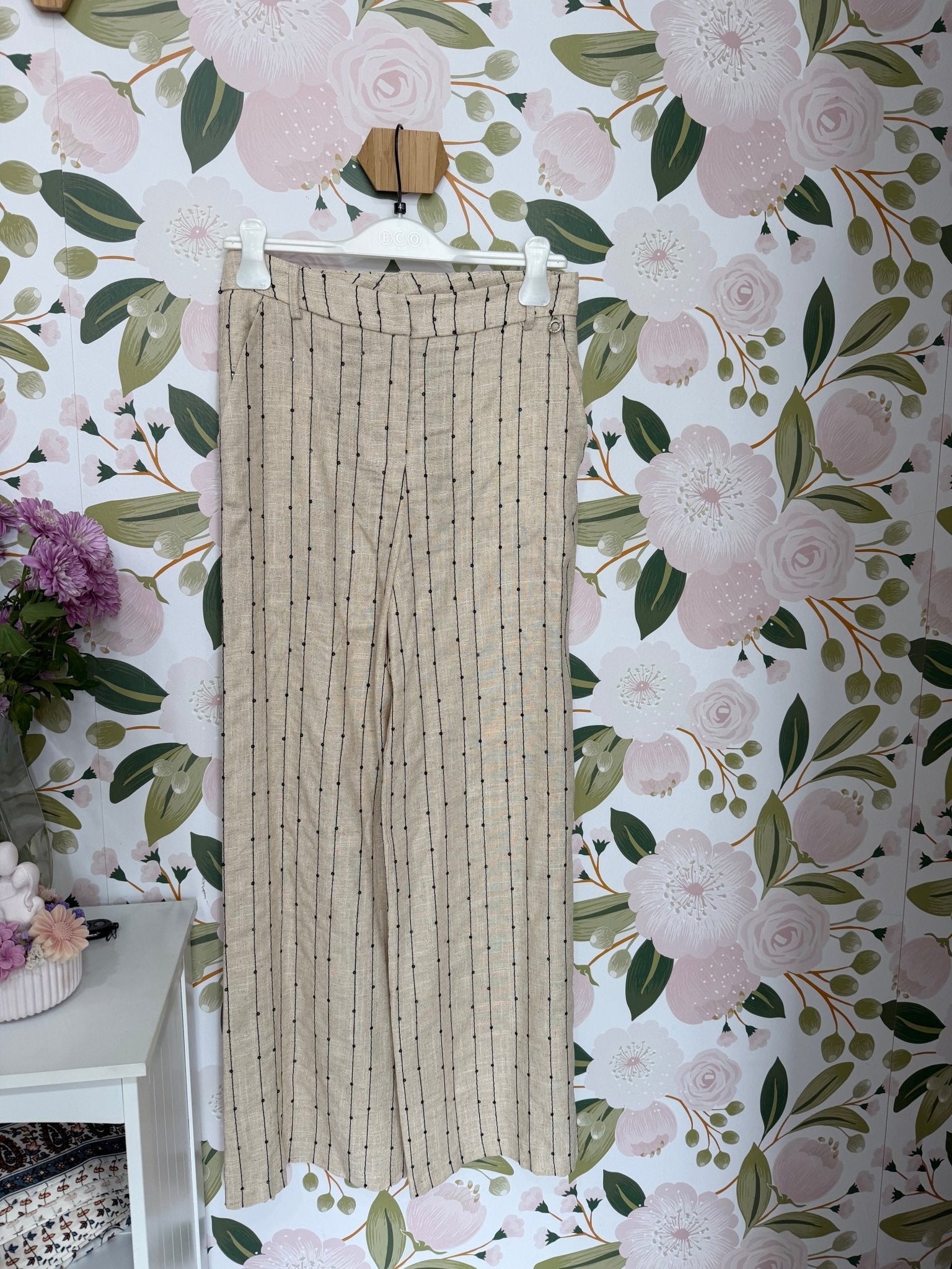 PANTARIGA CON INSERITI PAILLETTES ECO - Fanatica Boutique