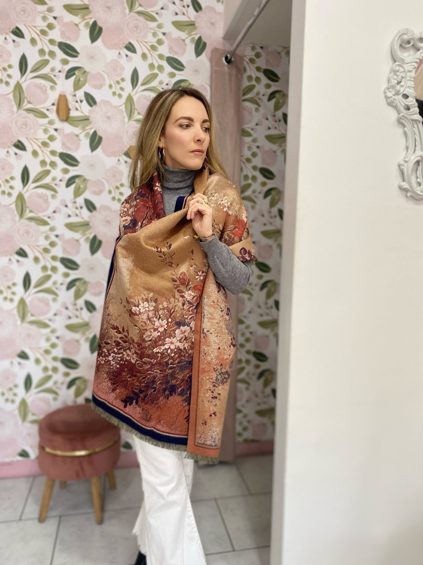 PASHMINA AMOSA COLORI TERRA - Fanatica Boutique