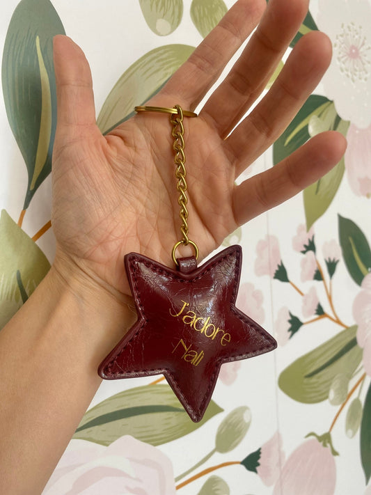 PORTACHIAVI J'ADORE ROSSO NALI - Fanatica Boutique