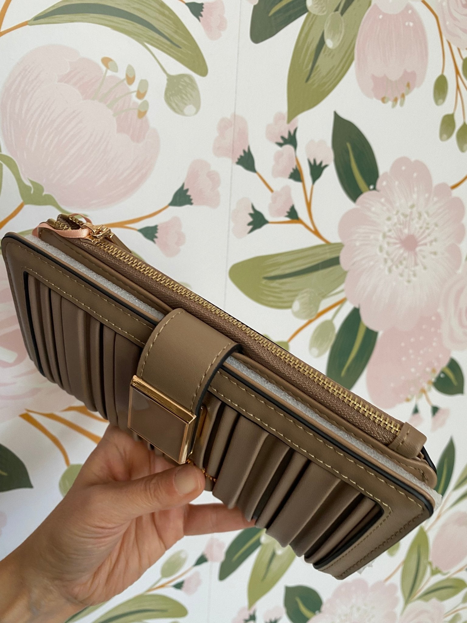 PORTAFOGLIO PLISSE ALESSIA MASSIMO - Fanatica Boutique