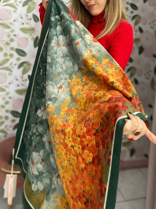 SCIARPA GREEN ALESSIA MASSIMO - Fanatica Boutique