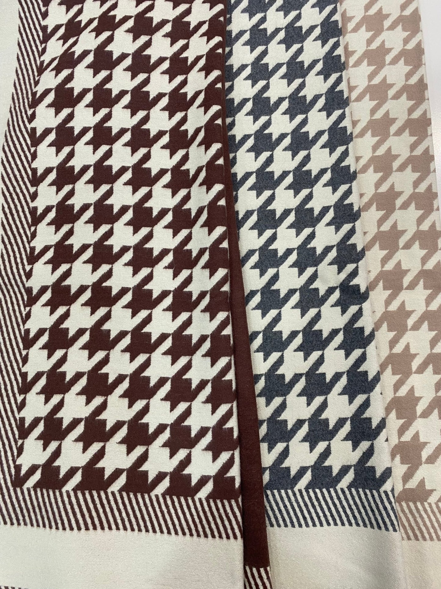 SCIARPA PIED DE POULE ALESSIA MASSIMO - Fanatica Boutique