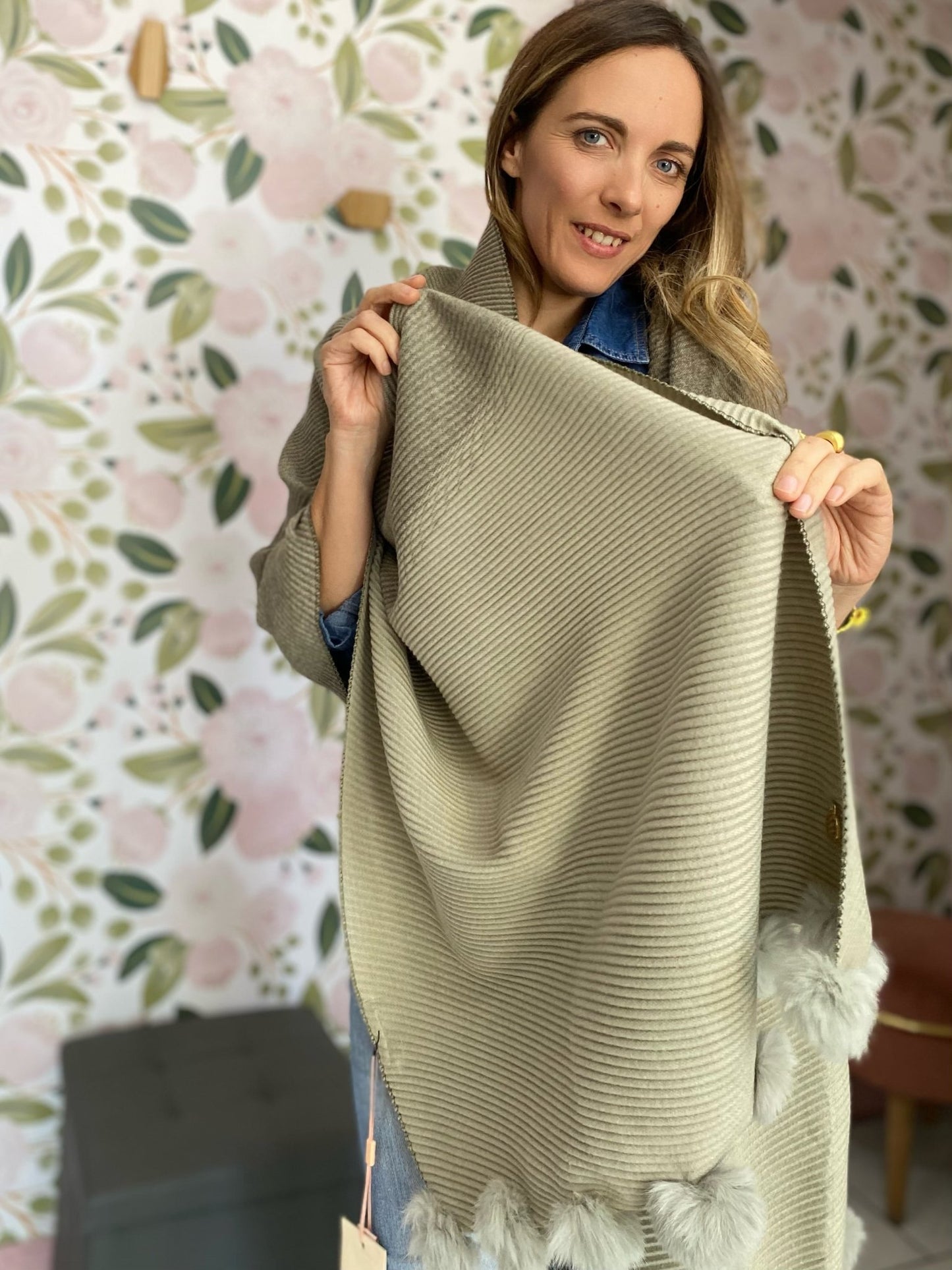 SCIARPA PLISSE' PON PON ALESSIA MASSIMO - Fanatica Boutique