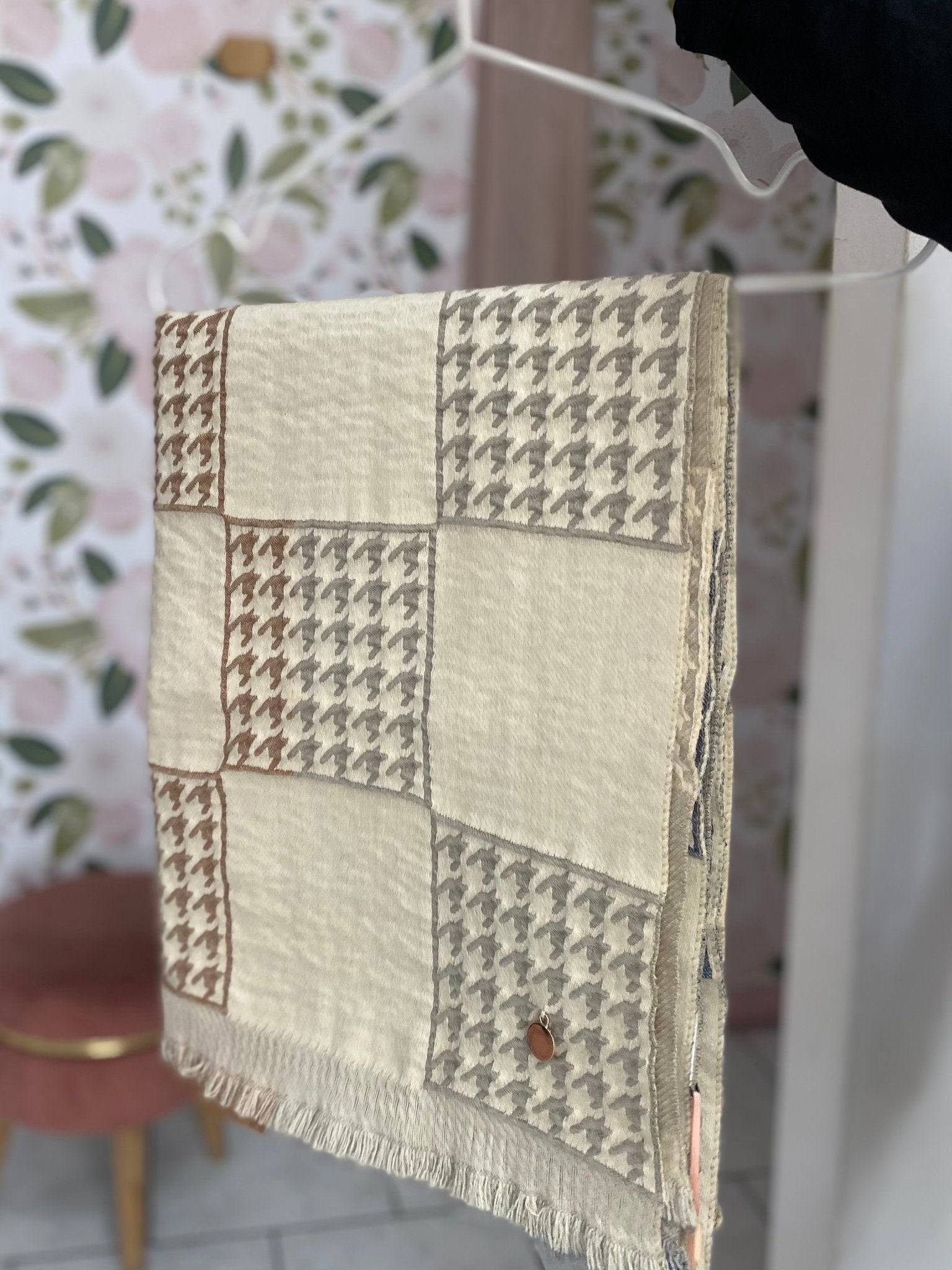 SCIARPA STYLESP2694 PIED DE POULE ALESSIA MASSIMO - Fanatica Boutique