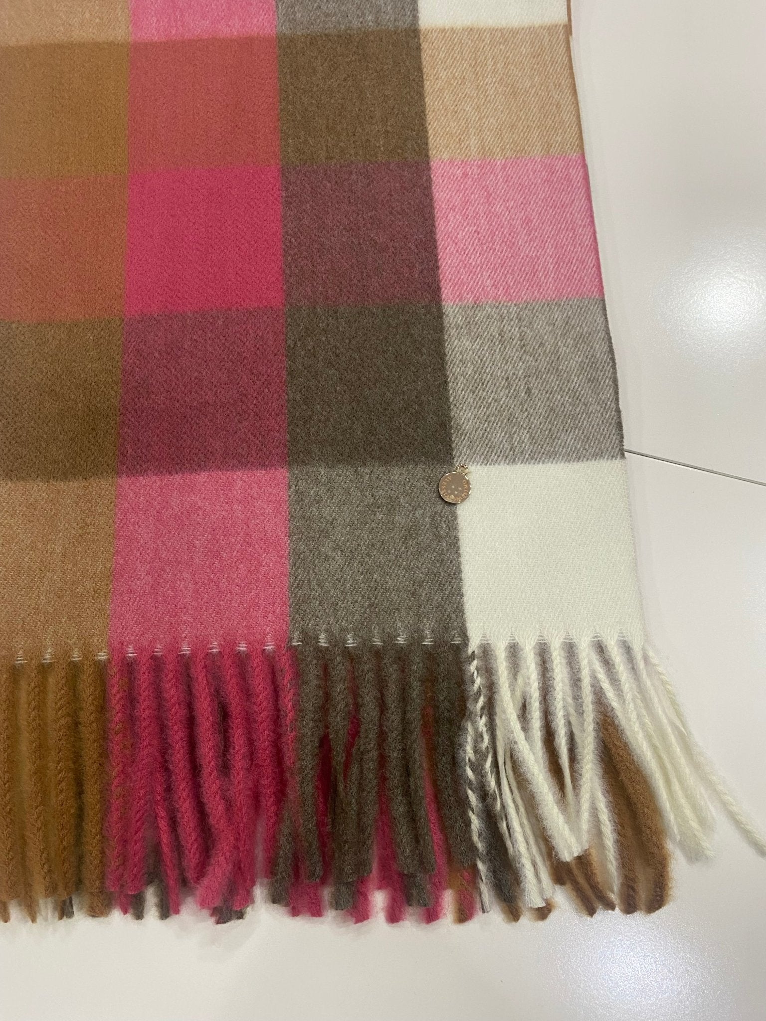 SCIARPA TARTAN ALESSIA MASSIMO - Fanatica Boutique