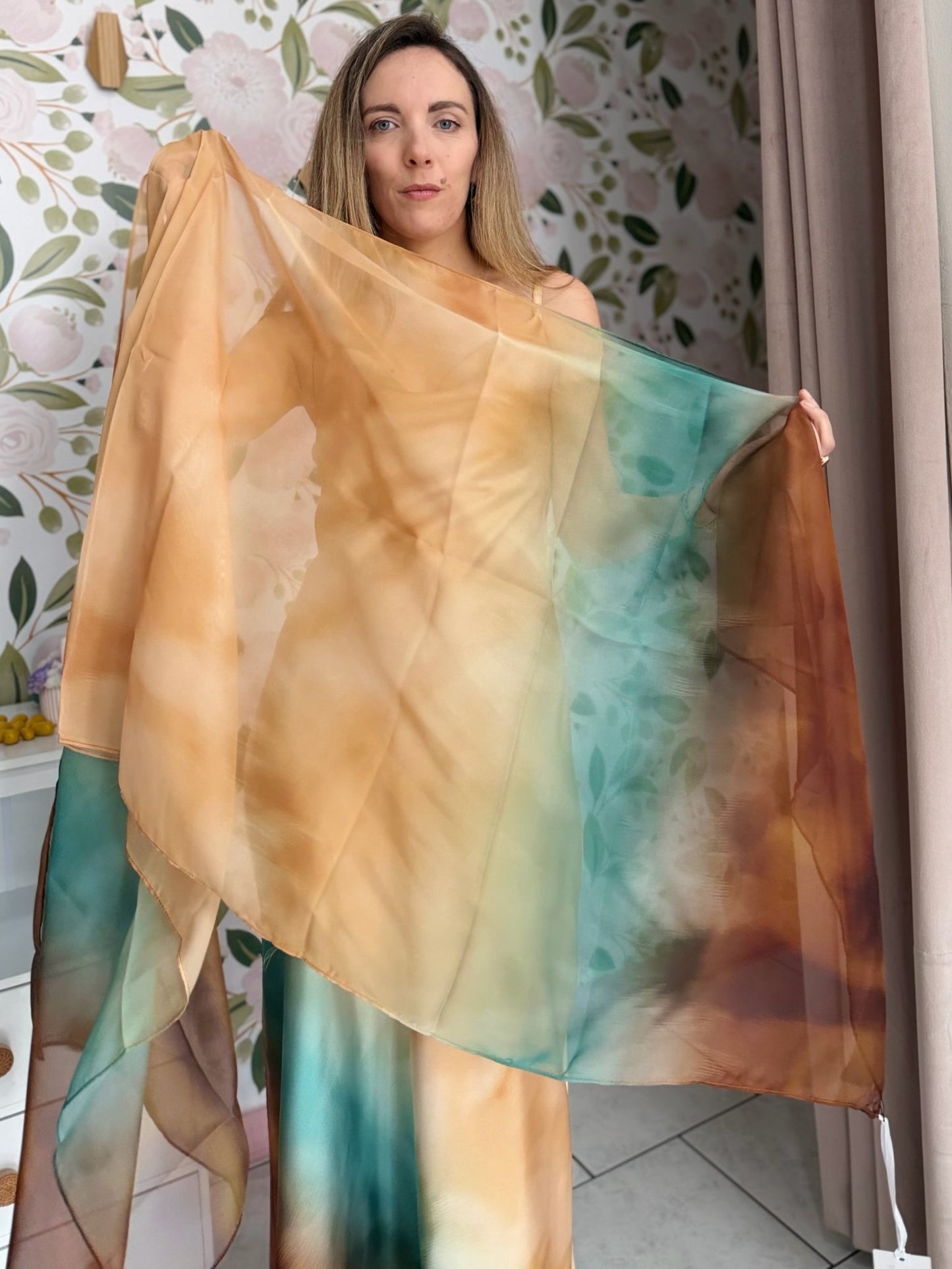 STOLA SFUMATURE LE SARTE DEL SOLE - Fanatica Boutique