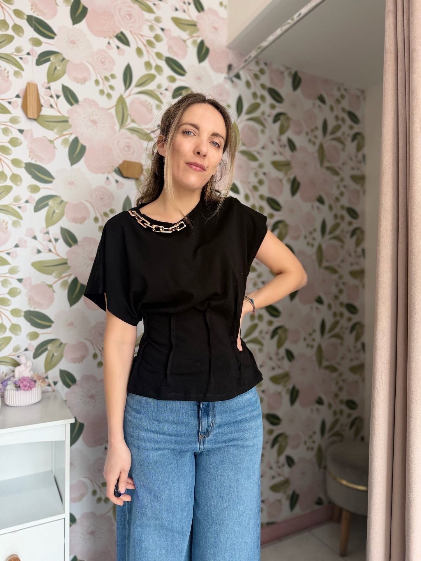 T - SHIRT CON CATENA ECO - Fanatica Boutique