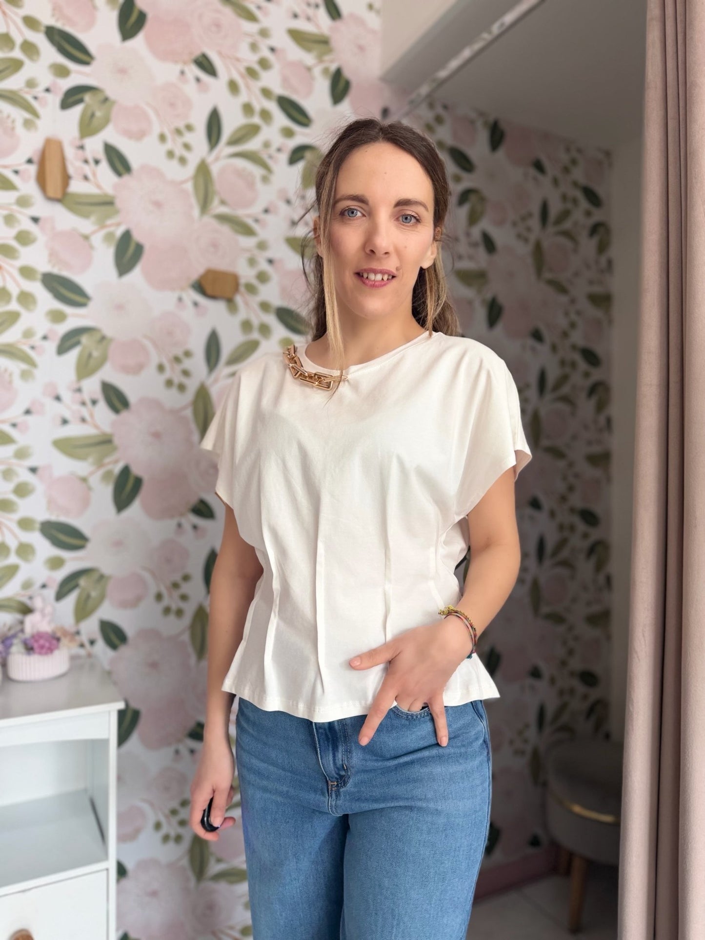 T - SHIRT CON CATENA ECO - Fanatica Boutique