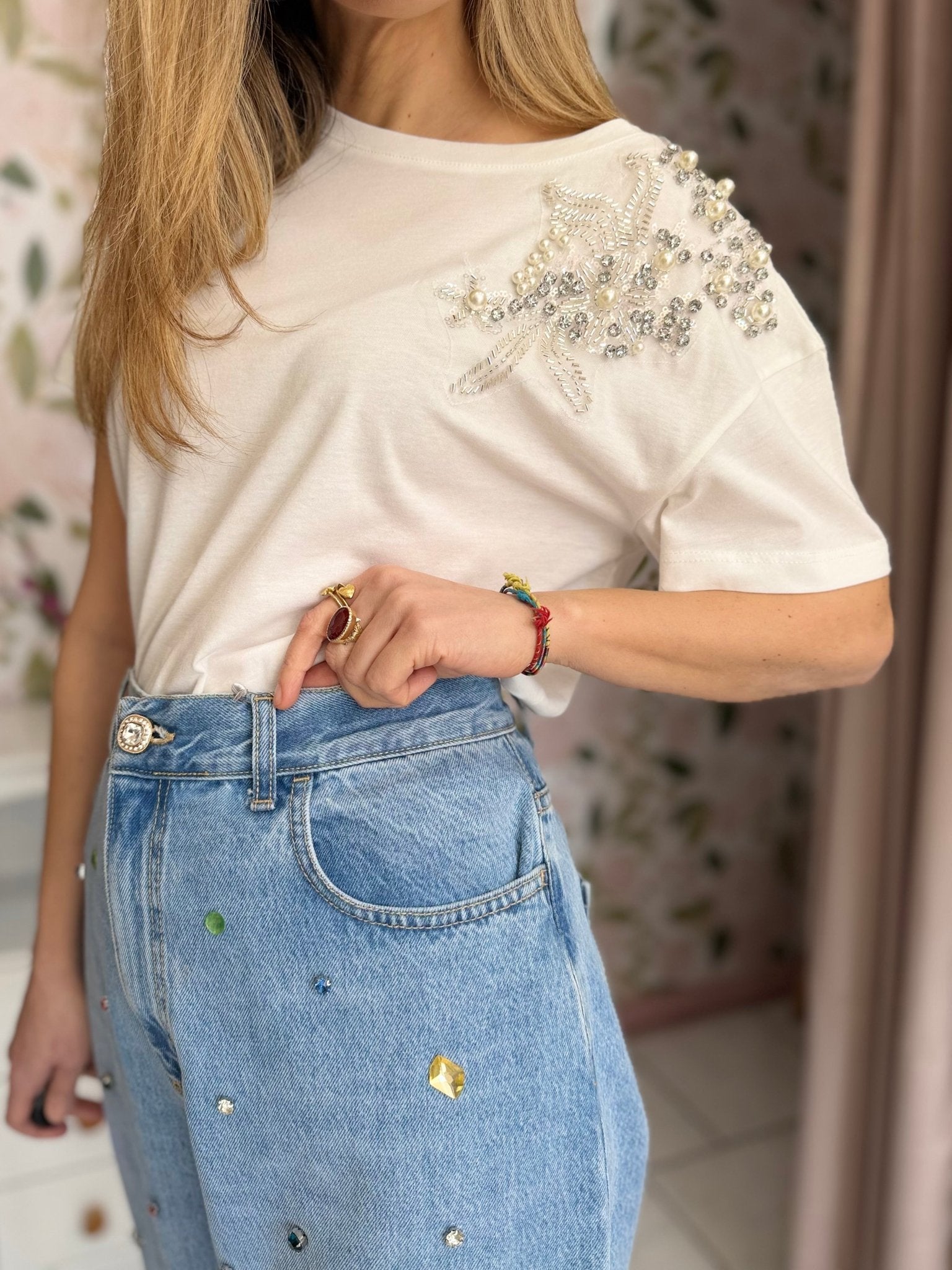 T - SHIRT CON PATCH ECO - Fanatica Boutique
