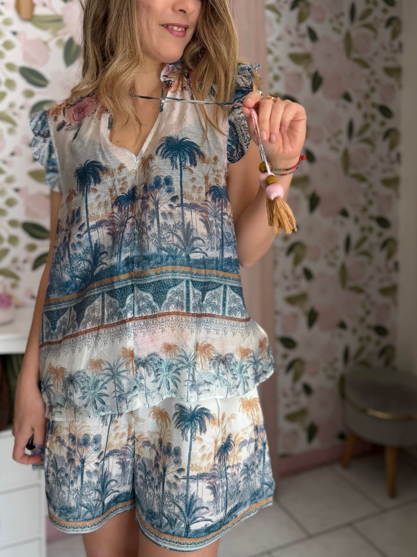 TOP CAMICIA AMOSA - Fanatica Boutique